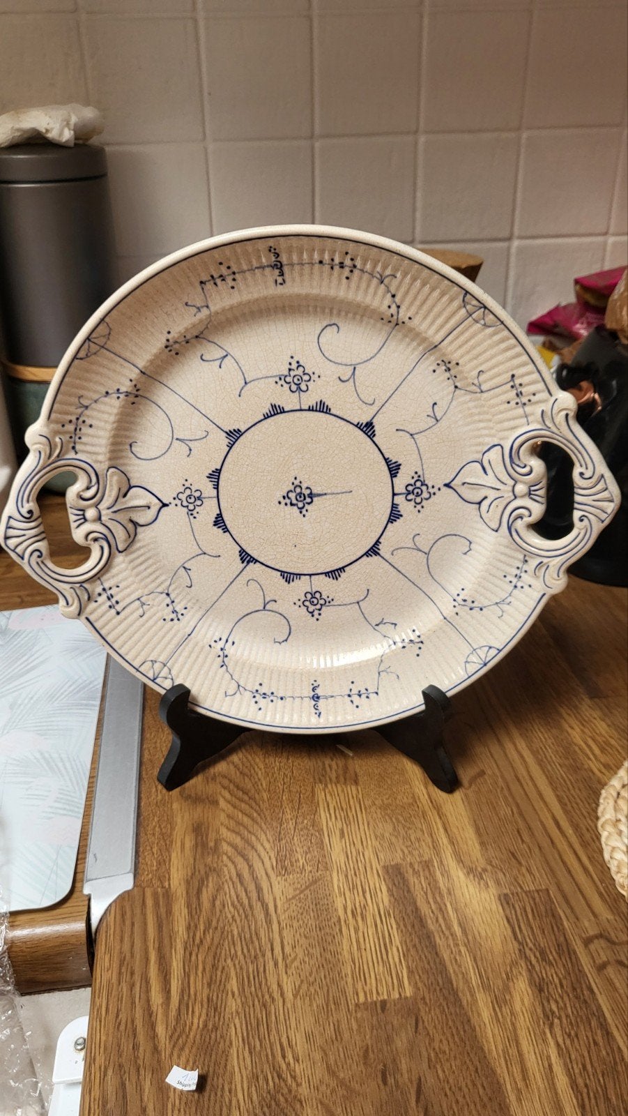 Assiette Villeroy, Enlèvement