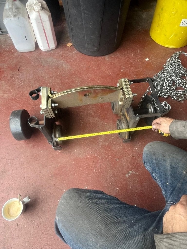 Loopkat voor aan een poutrel, Doe-het-zelf en Bouw, Ophalen, Zo goed als nieuw, Overige typen