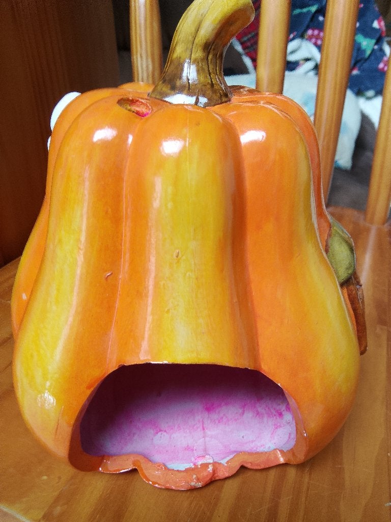 Decoratieve pompoen voor Halloween Zo goed als nieuw, Ophalen of Verzenden