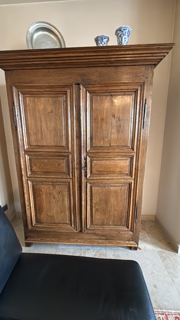 Antiek massief houten kast, Ophalen