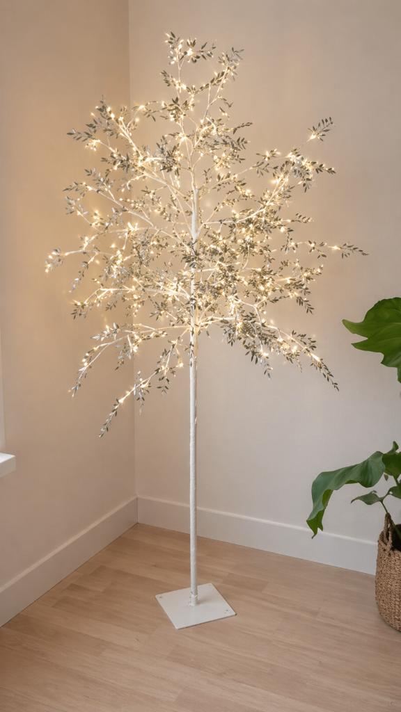 Design LED lichtboom – warm wit – 180 cm, Ophalen, Gebruikt, Kunststof, Modern / Scandinavisch / Minimalistisch