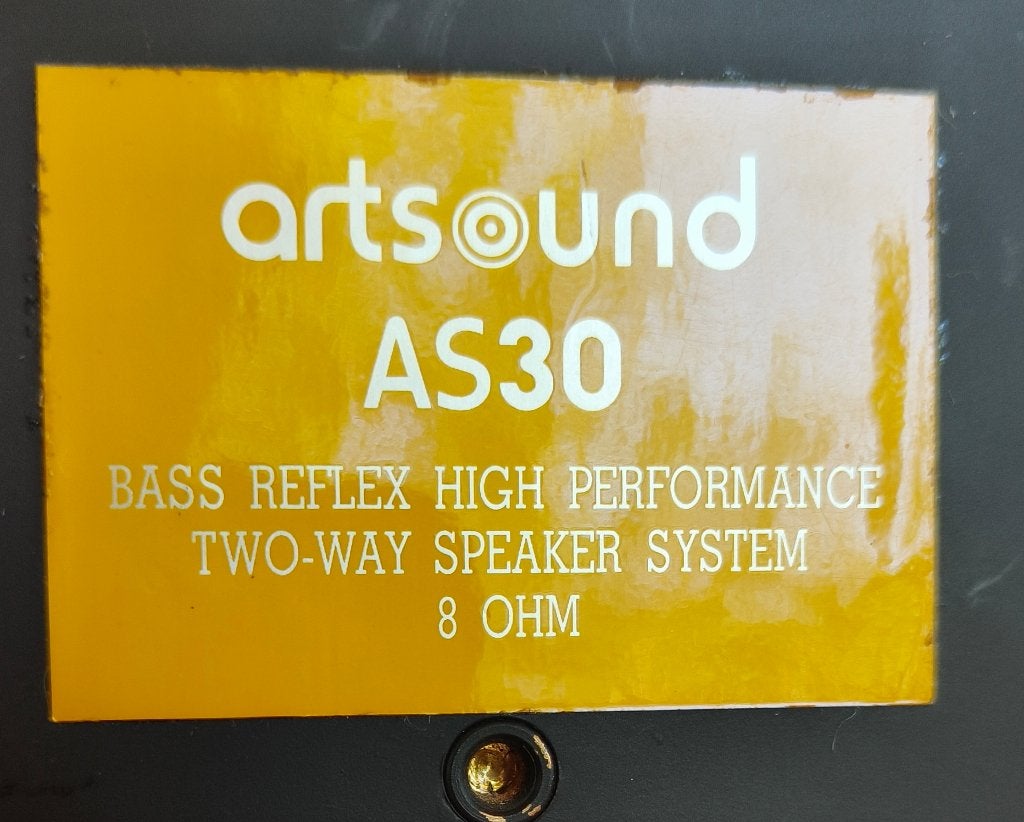 Artsound as30 luidsprekerset, TV, Hi-fi & Vidéo, Enceintes, Moins de 60 watts, Enlèvement ou Envoi, Bass-reflex, Utilisé