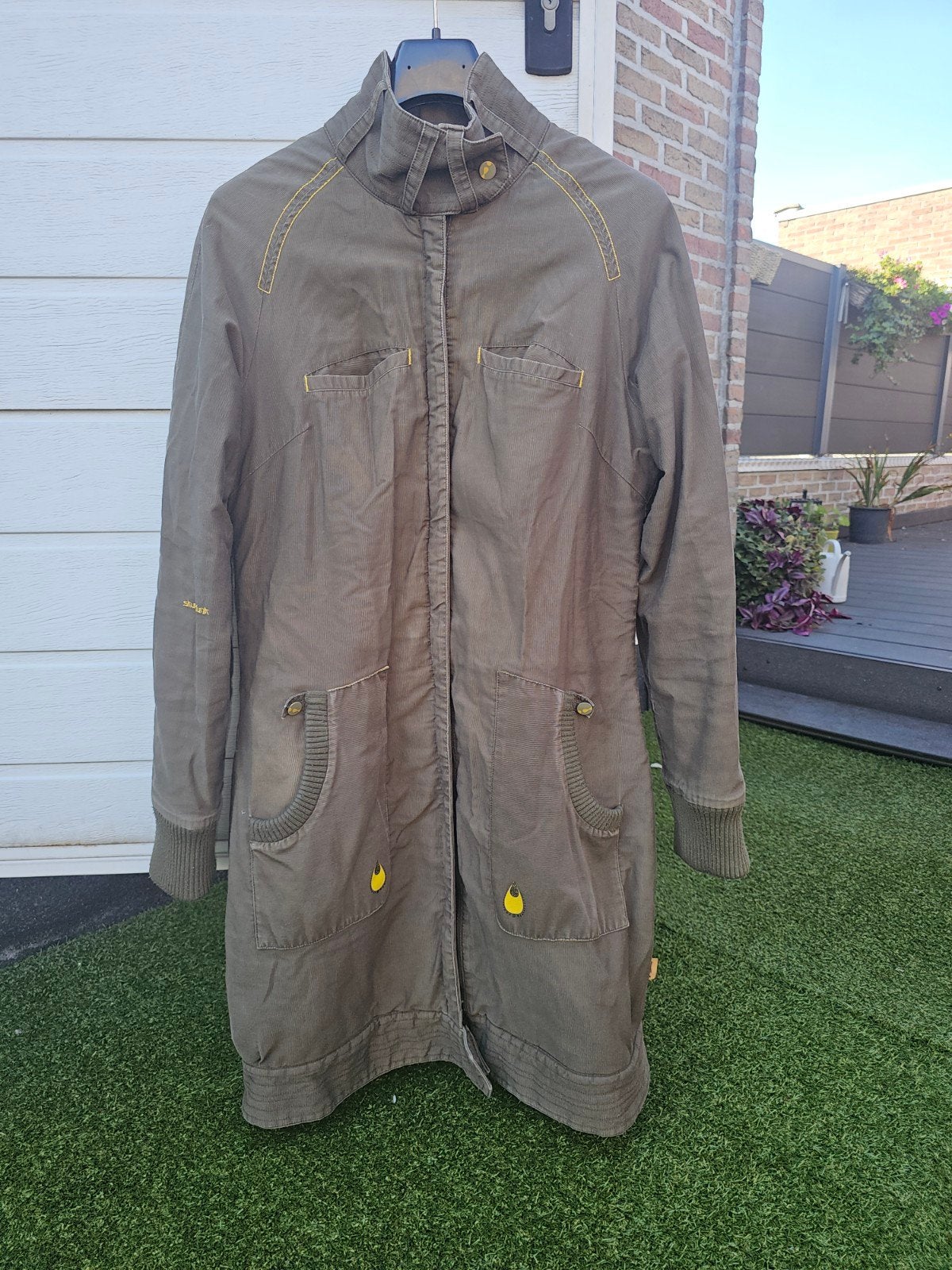 Skunkfunk "Fera" warme parka  - Maat 4 (XL) - Leg, Kleding | Dames, Skunkfunk, Maat 42/44 (L), Ophalen of Verzenden, Gedragen