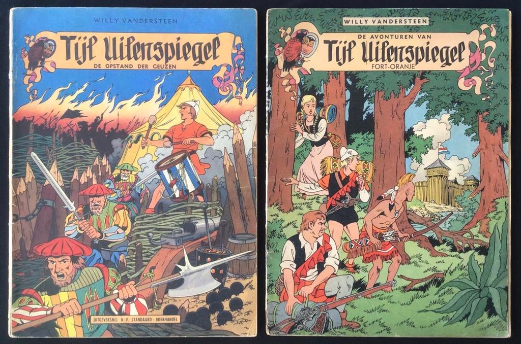 Tijl Uilenspiegel - 2 delen - 1ste druk, Boeken, Ophalen of Verzenden, Gelezen