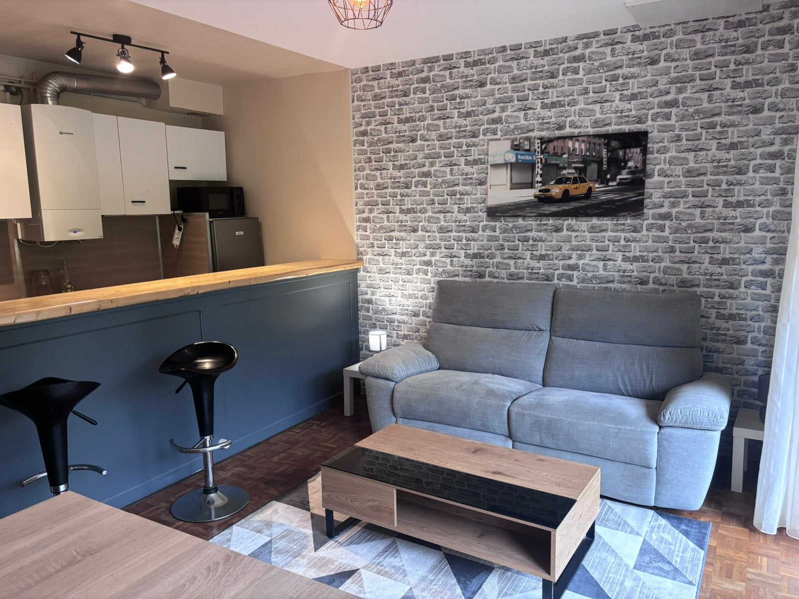 Appartement lumineux T2 Ax les thermes, Vacances, Propriétaire, Lac ou rivière, 1 chambre, 2 personnes