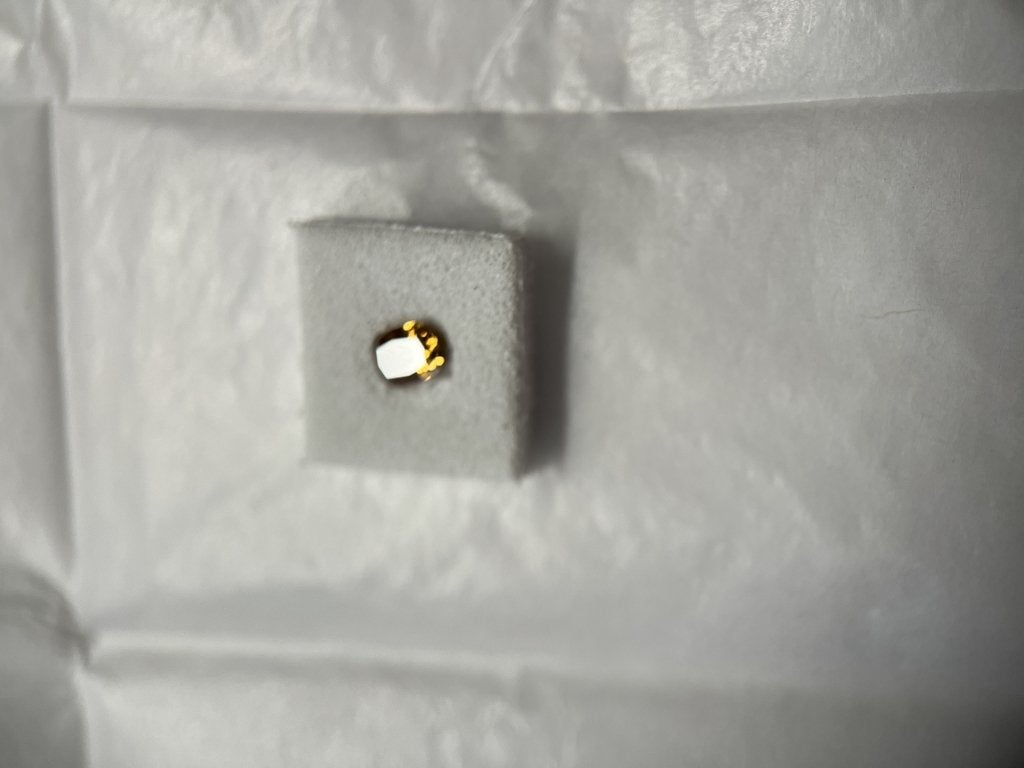 Carré à coins brillant naturel 0,51 ct (66), Enlèvement ou Envoi, Neuf