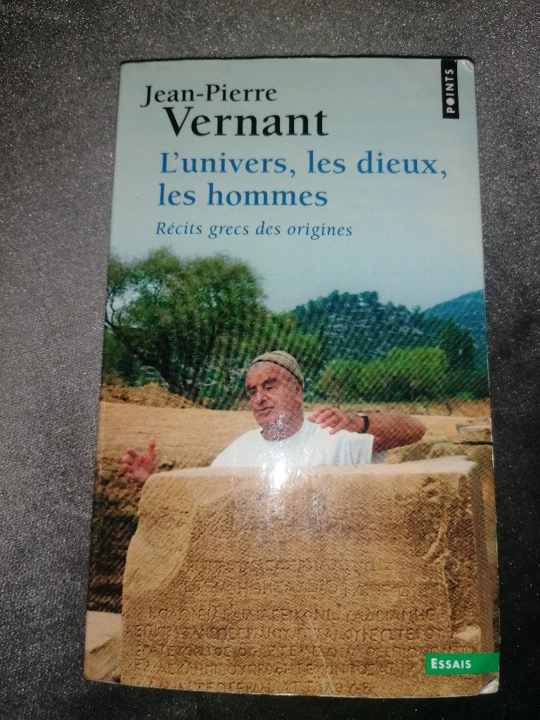 L'univers, les dieux, les hommes, Enlèvement ou Envoi, Neuf, Jean-Pierre Vernant