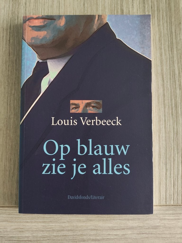 Op blauw zie je alles - Louis Verbeeck (Davidsfonds), Boeken, Humor, Zo goed als nieuw, Verhalen, Ophalen of Verzenden
