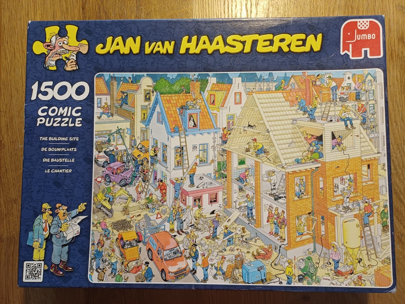 Jan Van Haasteren De Bouwplaats 1500 stuks, Ophalen