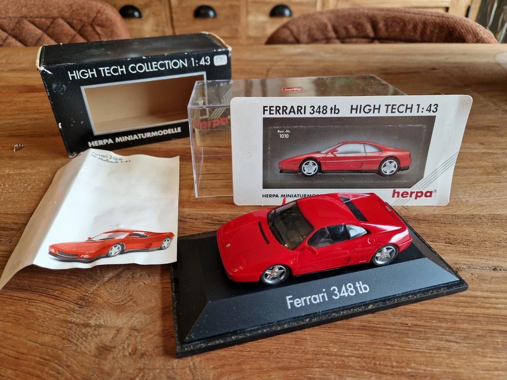 Herpa 1/43 010108 Ferrari 348 tb, Enlèvement ou Envoi