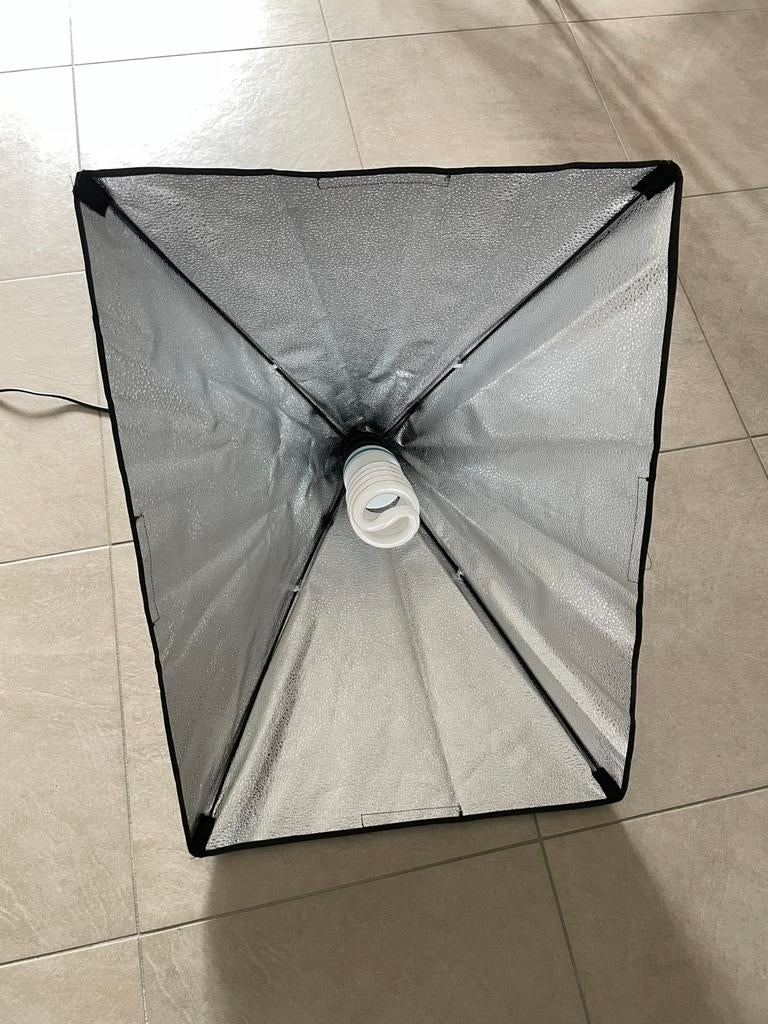 Softbox met continuverlichting, Ophalen of Verzenden, Zo goed als nieuw