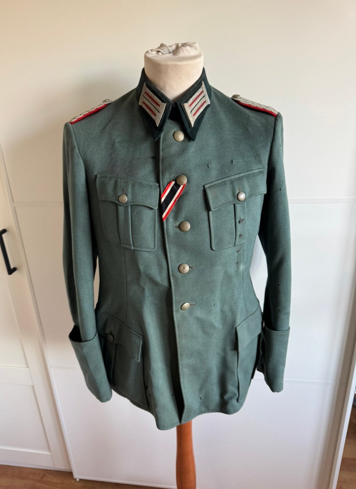 Uniformjas reichswehr heer majoor artillerie, Verzamelen, Ophalen of Verzenden