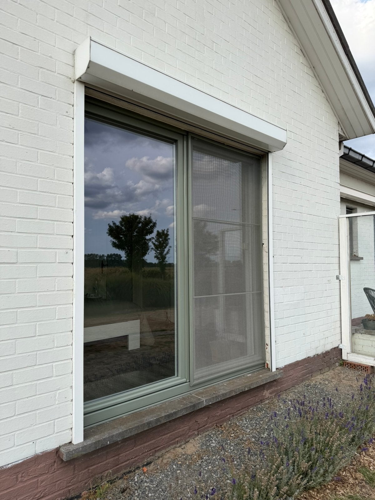 Ramen met rolluiken, voordeur, poort, zelf uit te breken, Double vitrage, 160 cm ou plus, 160 cm ou plus, Comme neuf