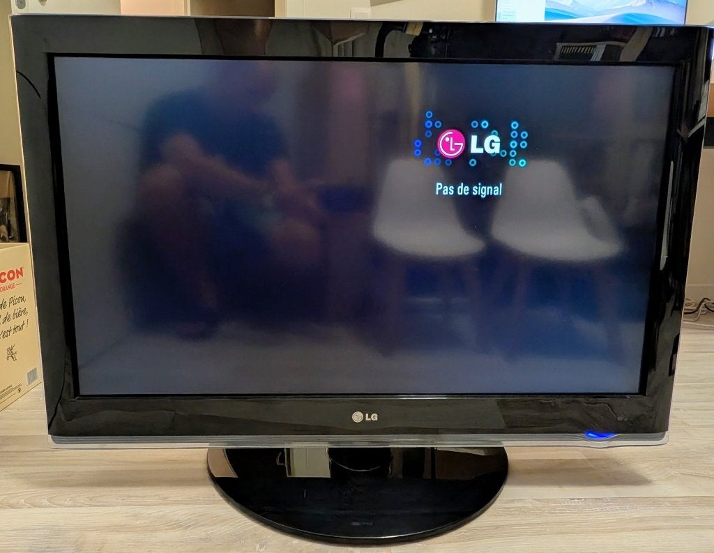 LG 37LH4000 — 37" Full HD-tv (geen afstandsbediening), Ophalen, Gebruikt, LCD, 80 tot 100 cm