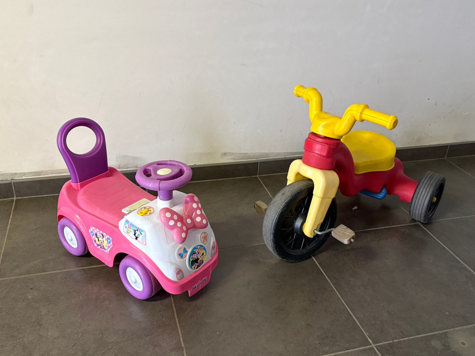 Loopauto en gratis loopfiets, Ophalen, Zo goed als nieuw