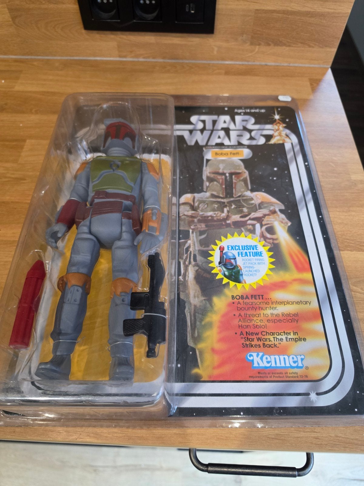 starwars jumbo bobafett rocket, Enlèvement