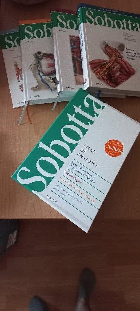 SOBOTTA Atlas of anatomy, Boeken, Ophalen, Medisch, Complete serie, Zo goed als nieuw