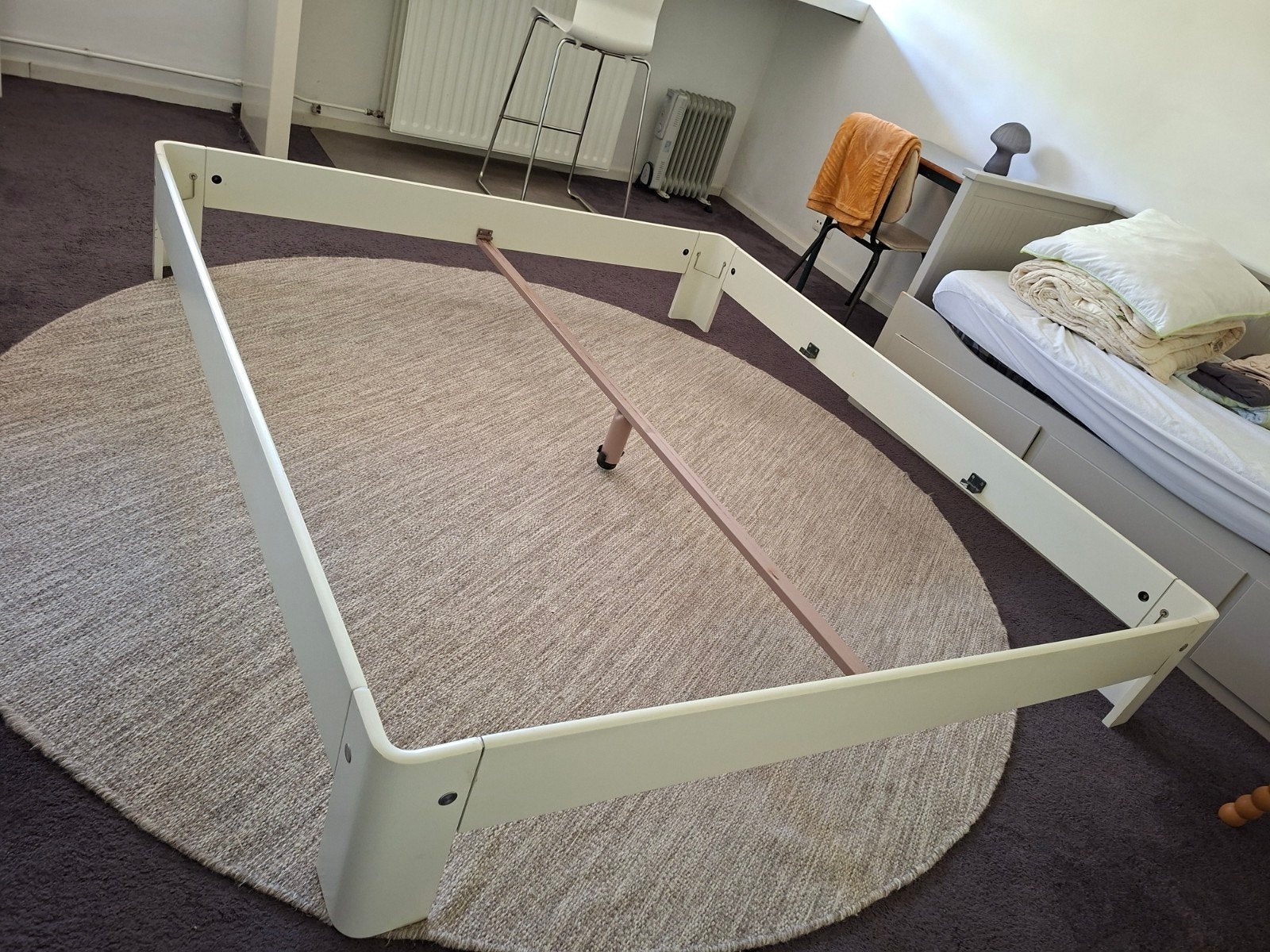 Auping Auronde 2 persoonsbed, Huis en Inrichting, Slaapkamer | Bedden, Ophalen, Tweepersoons, 180 cm, Hout