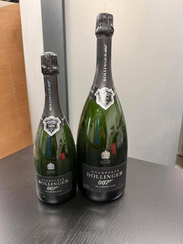 Bollinger dummy flessen en ijsemmer, Ophalen, Zo goed als nieuw