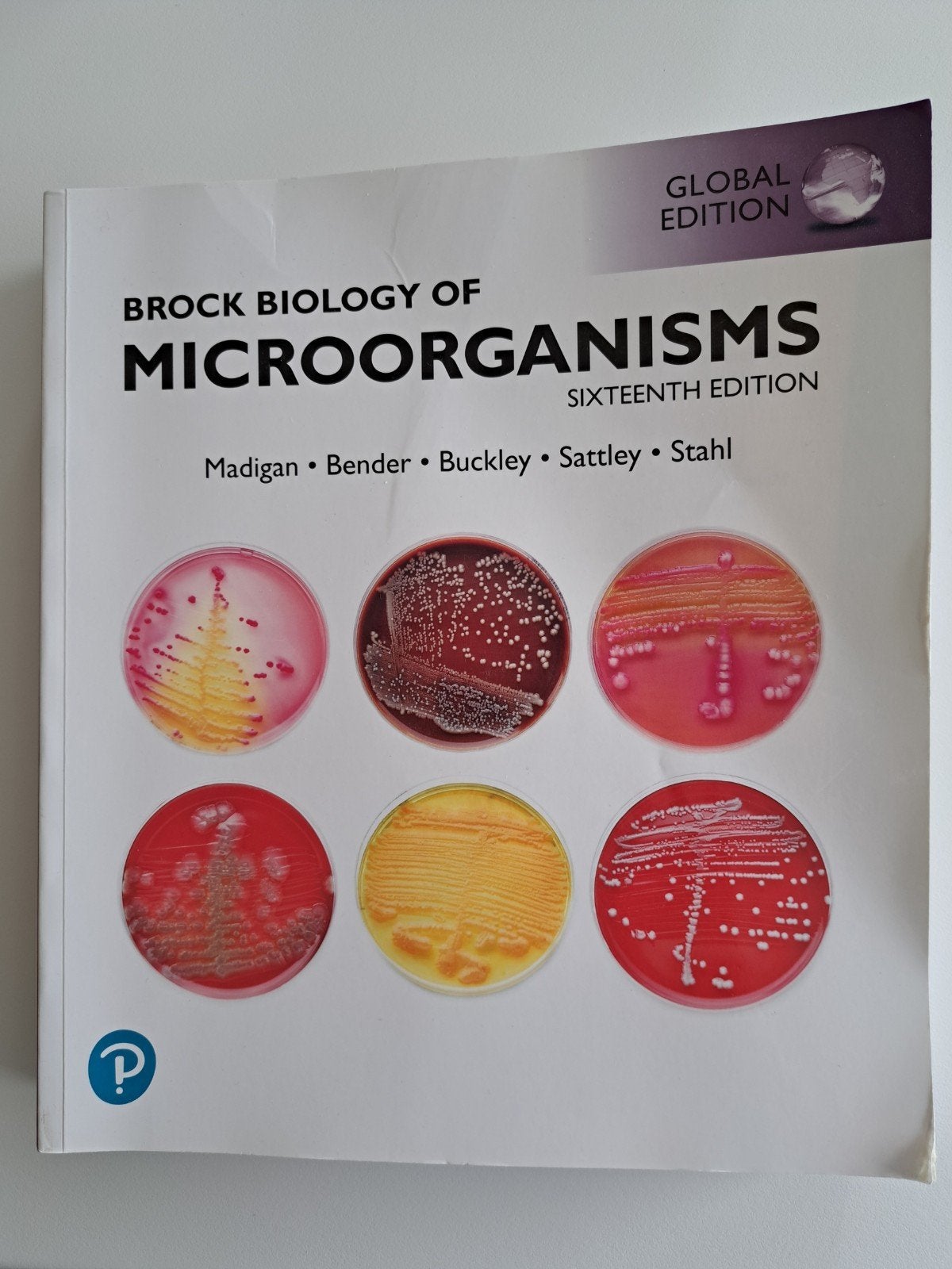 Boek Biology of Microorganisms 16th Edition, Enlèvement, Utilisé, Enseignement supérieur, Madigan, Bender, Buckley, Sattley, Stahl
