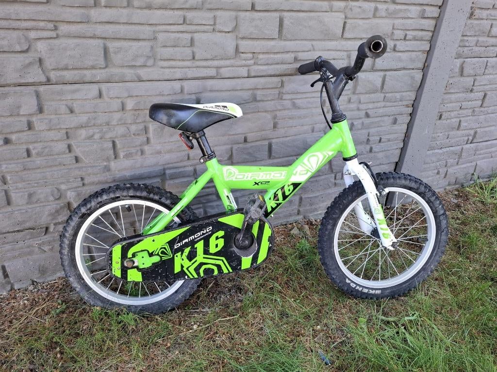 Vélo 16 pouces, Fietsen en Brommers, Ophalen, Diamond, Schijfrem, 16 tot 20 inch
