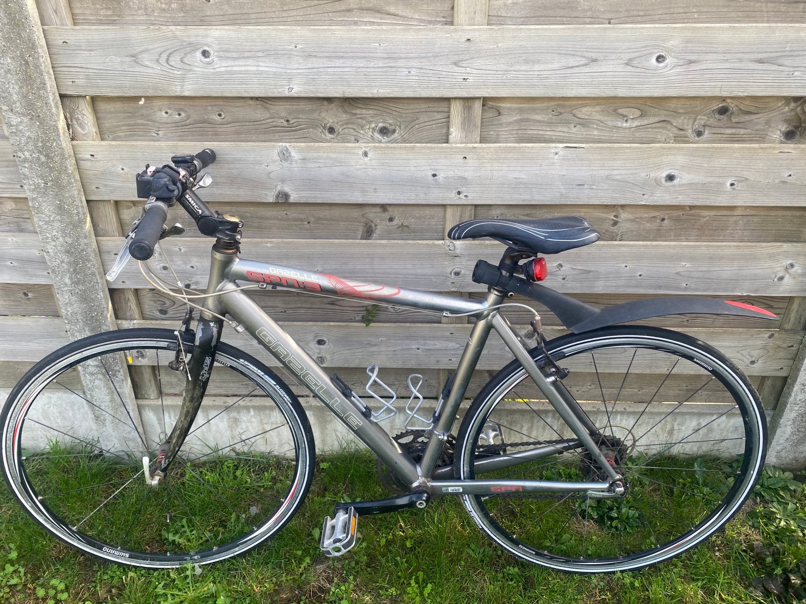 Herenfiets, Vélos & Vélomoteurs, Frein sur jante, Enlèvement, Utilisé, 15 à 20 vitesses