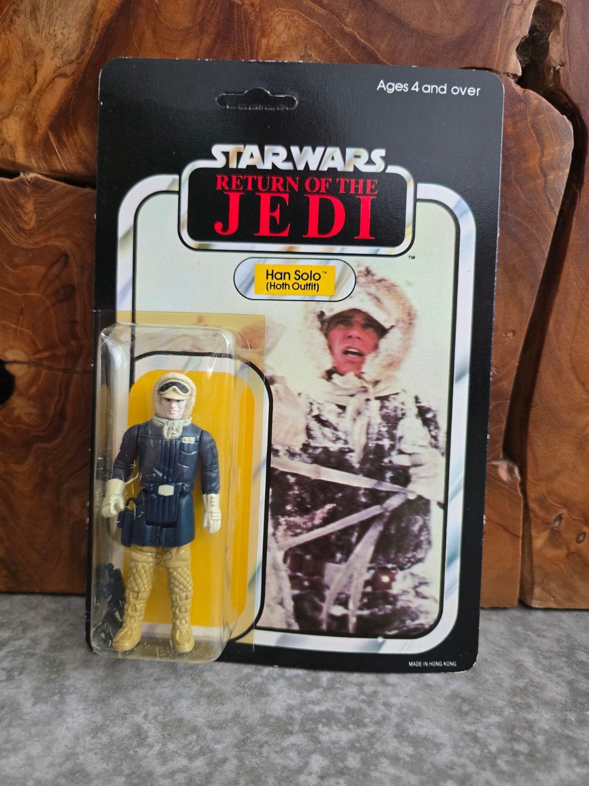 Star Wars Vintage Moc Palitoy Solo Hoth Toy Toni, Verzamelen, Ophalen of Verzenden, Nieuw