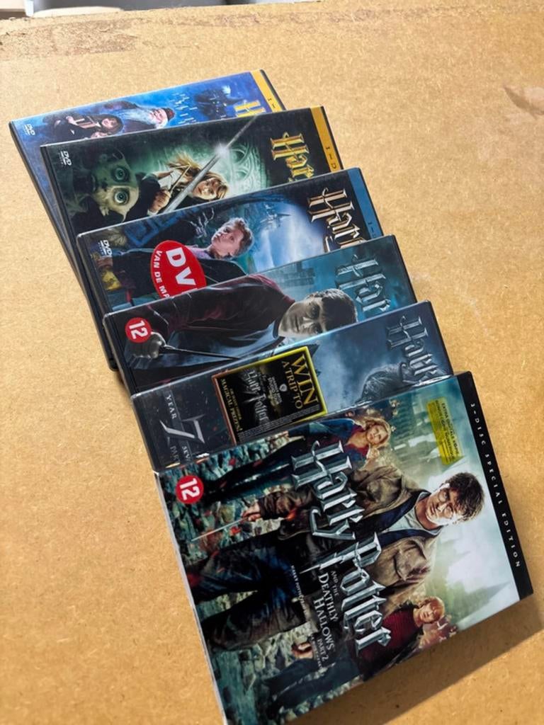 Harry Potter DVD Collectie – 6 Films, Ophalen of Verzenden