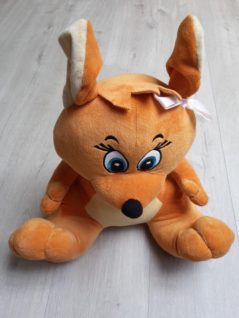 Grote knuffel v.d. Walibelle kangoeroe, 50 cm, als nieuw, Enlèvement ou Envoi, Comme neuf