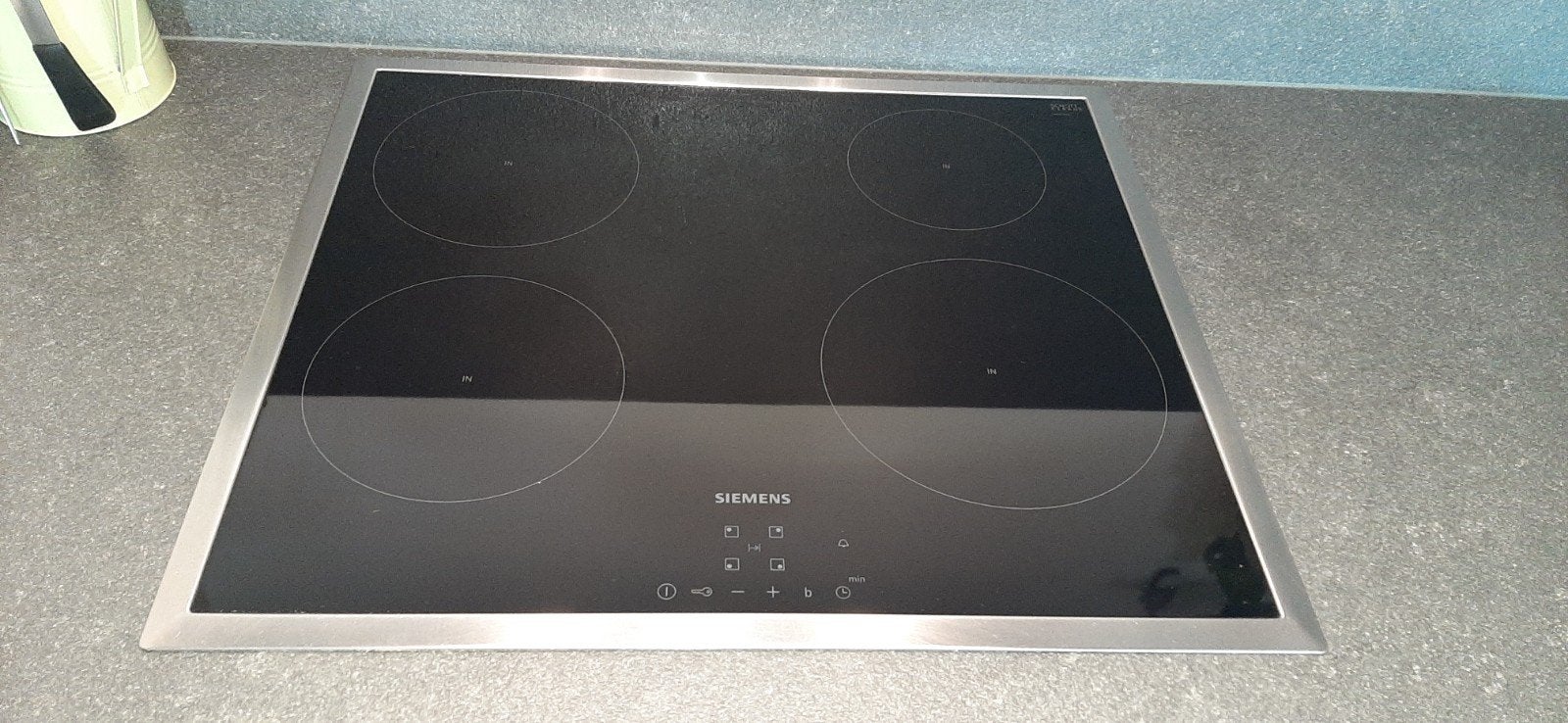 siemens inductiekookplaat, Ophalen, Gebruikt, 4 kookzones, Inbouw