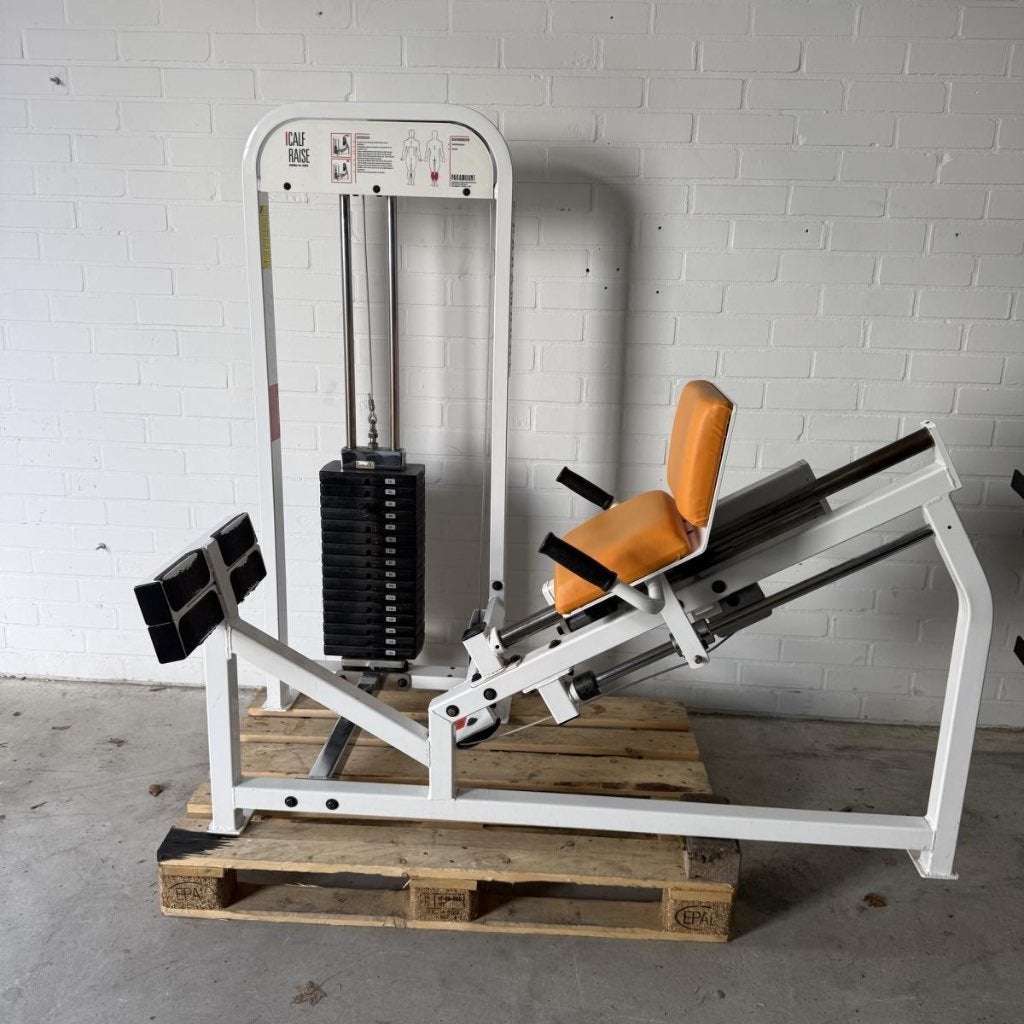 Paramount seated calf raise/ wadenstrecker, Ophalen of Verzenden, Gebruikt