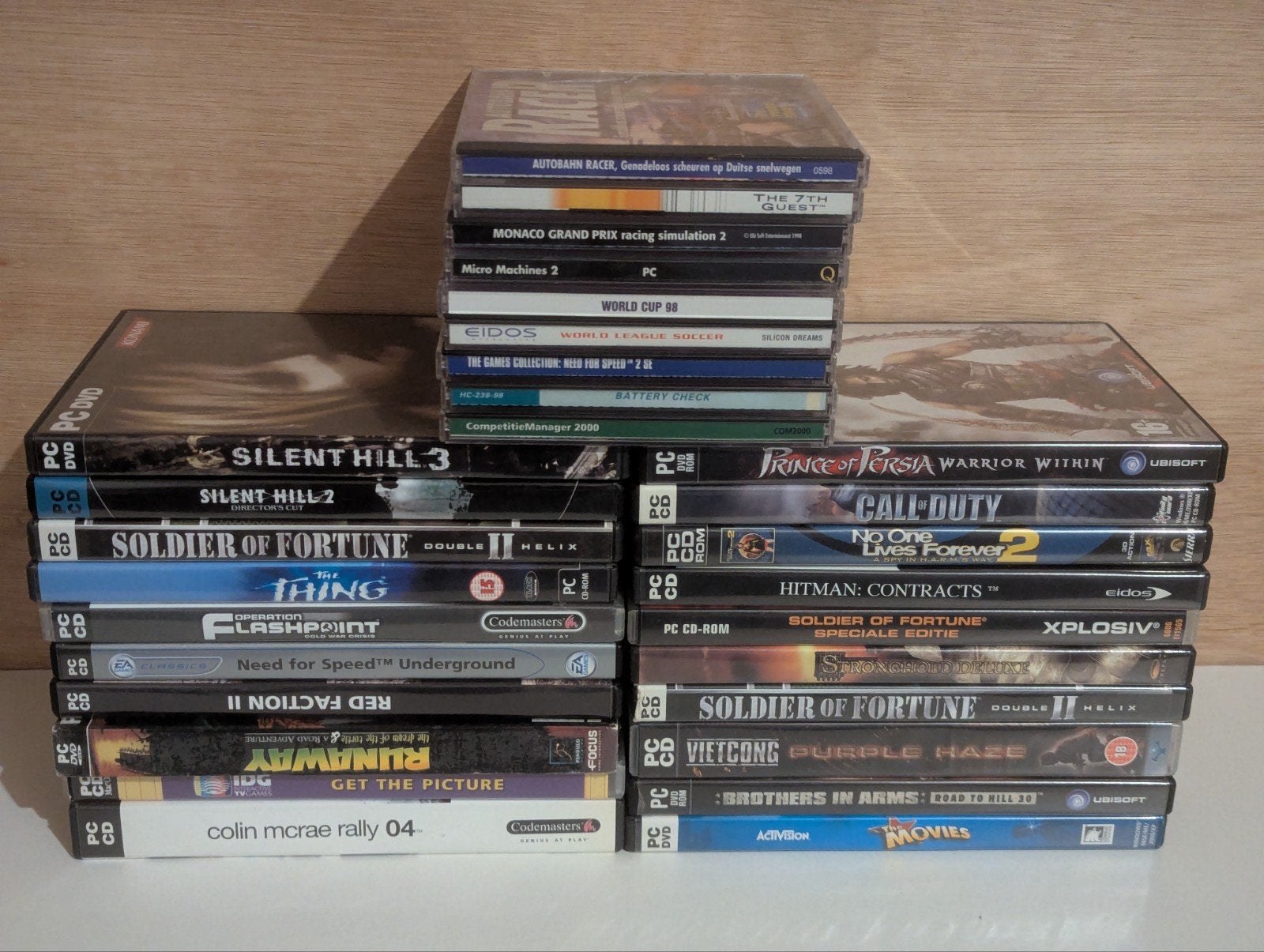 Grote partij retro PC games oa Silent Hill 2 & 3, the Thing, Consoles de jeu & Jeux vidéo, Enlèvement ou Envoi, 1 joueur, Comme neuf
