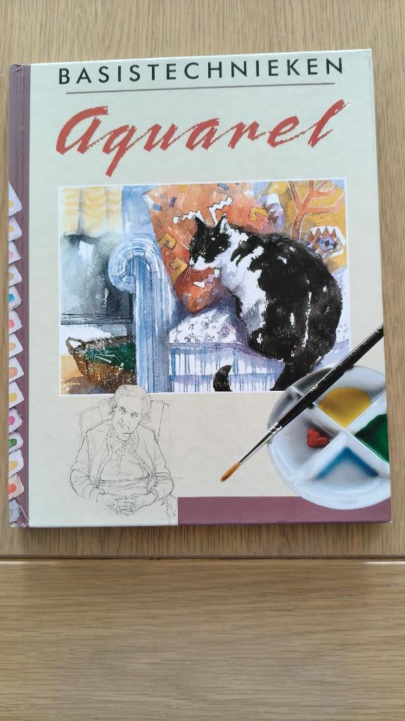Basistechnieken aquarel, Ophalen, Zo goed als nieuw, Tekenen en Schilderen