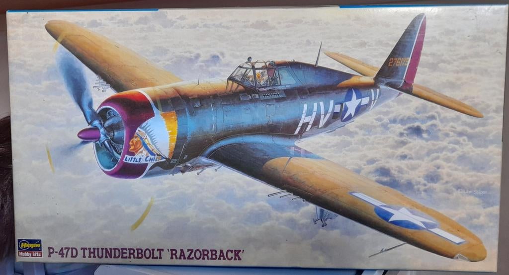 P 47D Thunderbolt « Razorback » 1/48, Enlèvement ou Envoi, Hasegawa
