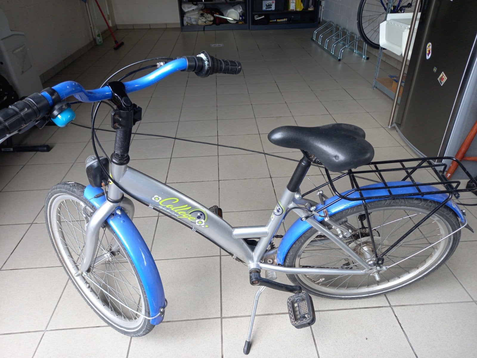 Kinderfiets 22 inch, Fietsen en Brommers, Ophalen, 22 inch, Gebruikt, Velgrem