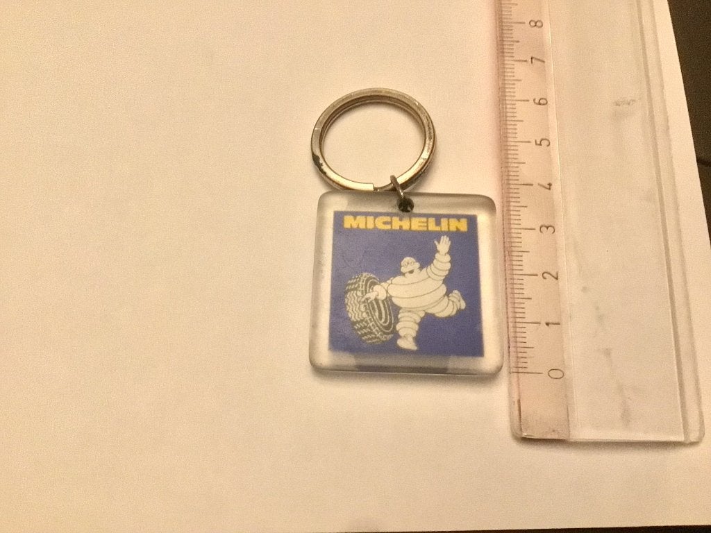Michelin mannetje retro sleutelhanger, Ophalen of Verzenden