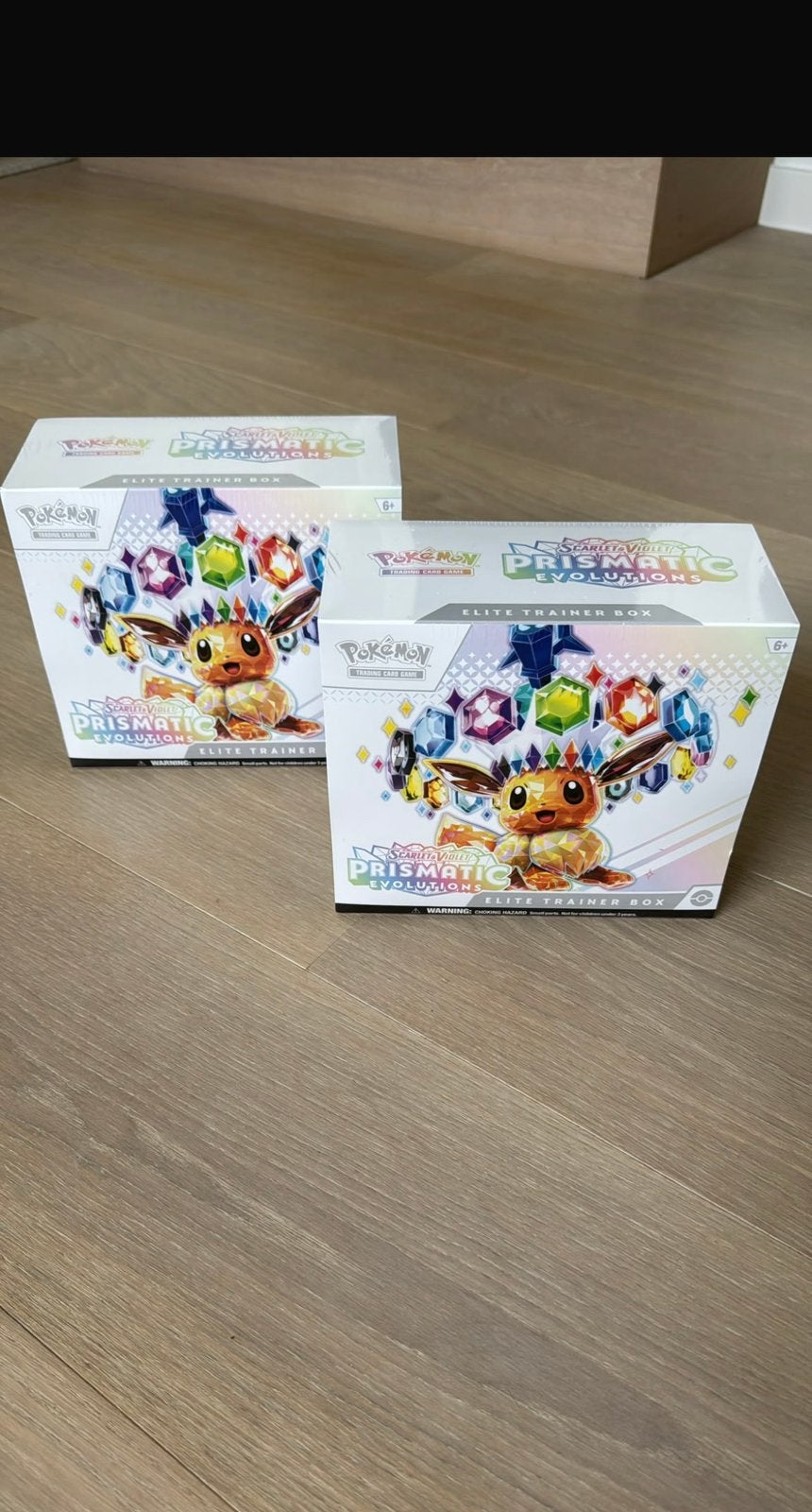 Pokemon Prismatic evolutions etb, Ophalen of Verzenden, Nieuw