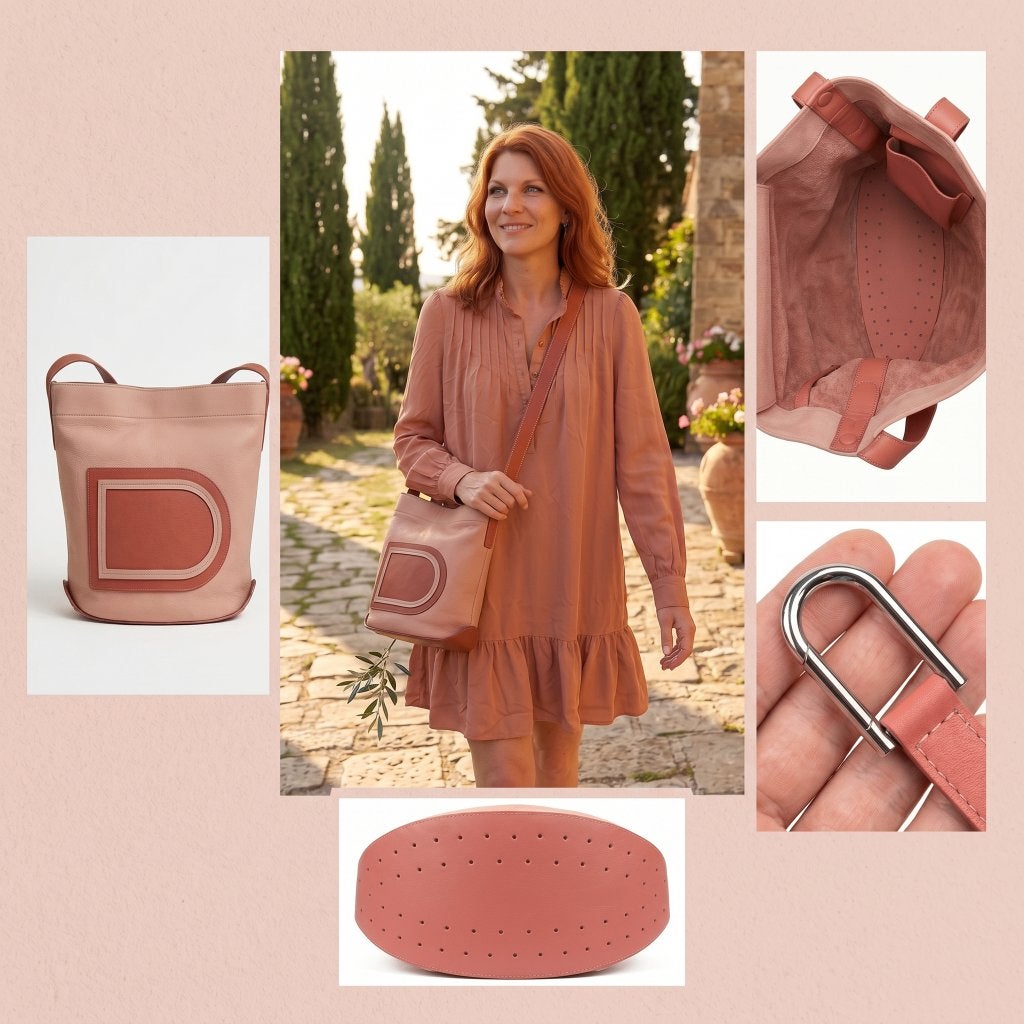Delvaux Le Pin – Bois de Rose Santiag/Allure, Handtassen en Accessoires, Ophalen of Verzenden, Zo goed als nieuw, Roze, Handtas