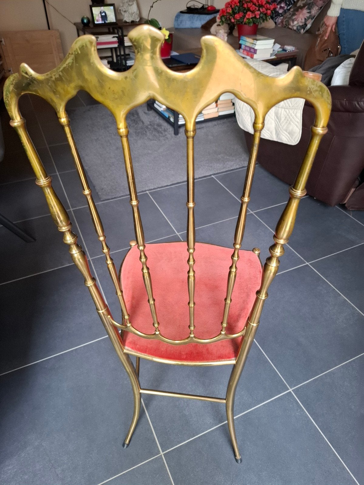 Vintage stoel, Huis en Inrichting, Woonaccessoires | Paraplubakken, Ophalen