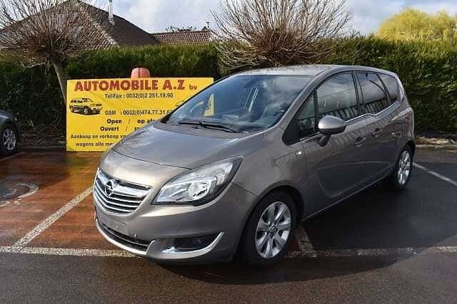 Opel Meriva 1.6 CDTi ecoFLEX Cosmo GPS/Airco, 116 g/km, Monovolume, Zwart, https://public.car-pass.be/vhr/bc12f935-7858-4b77-8166-72b185b240a3