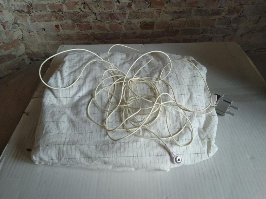 Feuille inférieure de mise à la terre, Drap-housse ou Taie d'oreiller, Beige, Enlèvement, Une personne