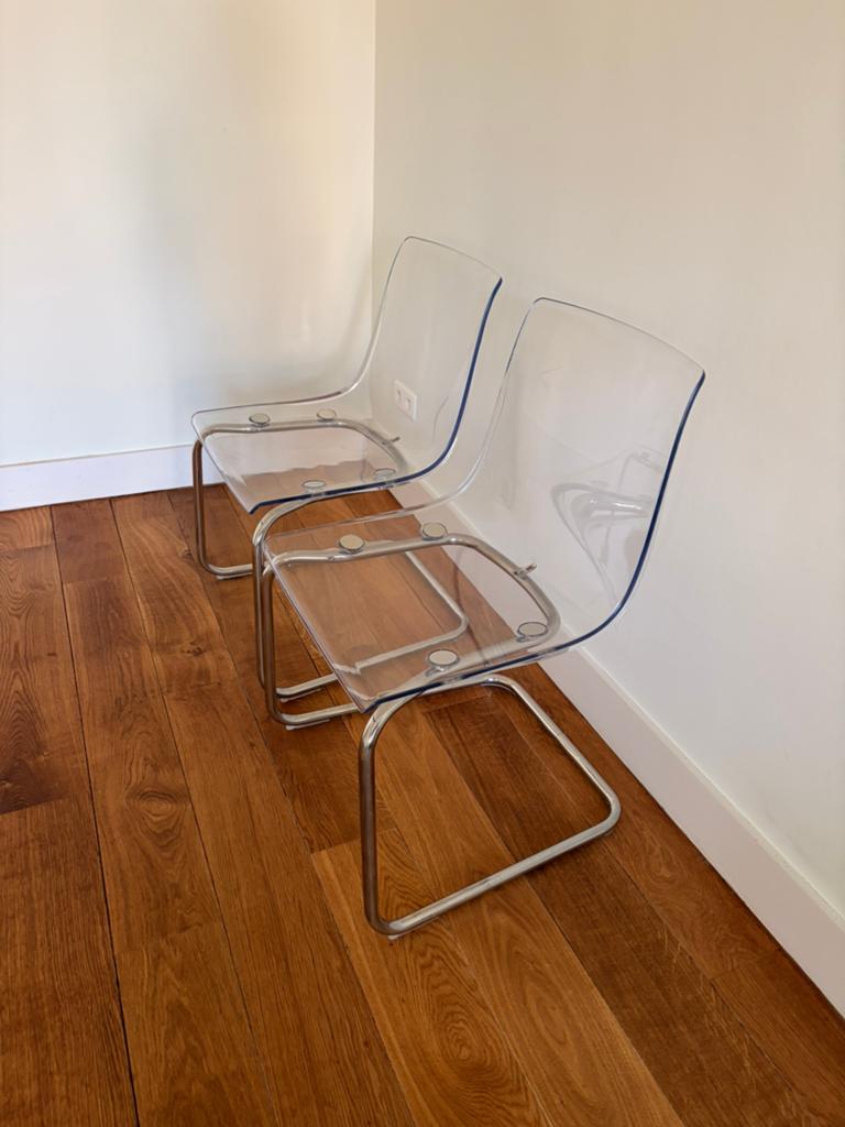 IKEA stoel TOBIAS 2 stuks, Maison & Meubles, Chaises, Enlèvement, Comme neuf, Deux