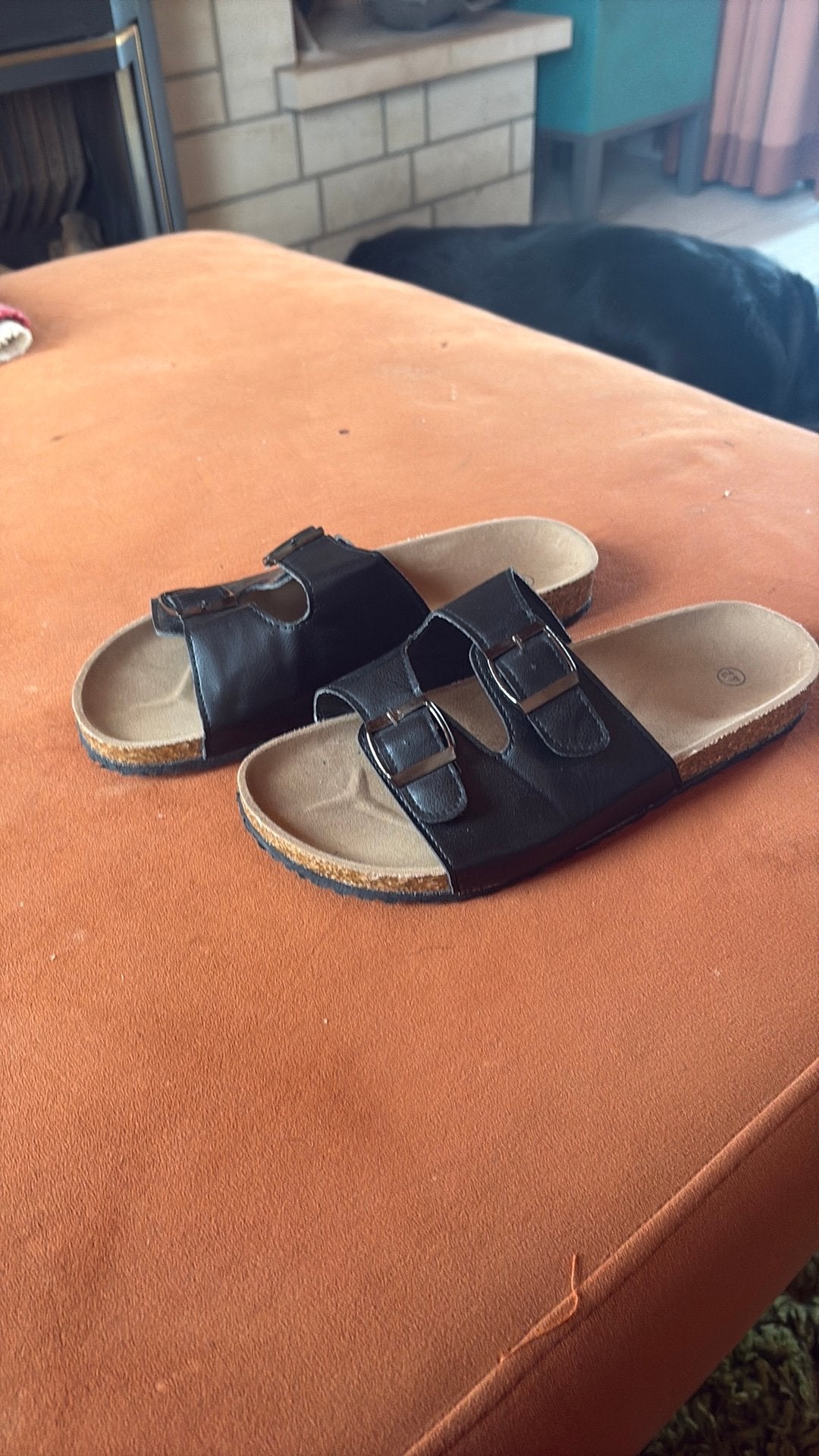 Slippers maat 42, Kleding | Dames, Schoenen, Ophalen of Verzenden, Zo goed als nieuw, Slippers