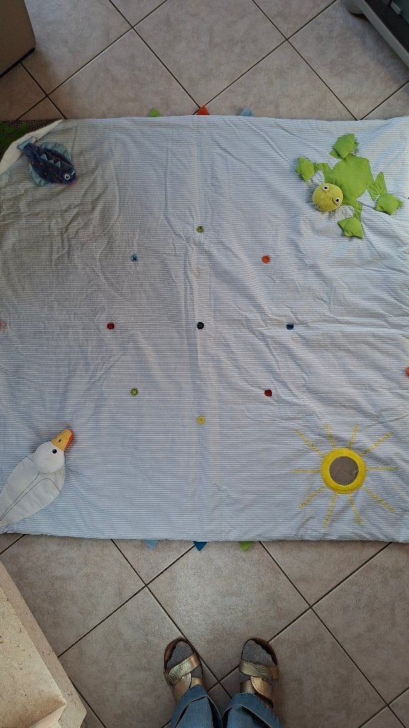 Baby, peuterspeelmat, Kinderen en Baby's, Ophalen, Meerkleurig, Zo goed als nieuw, Overige typen