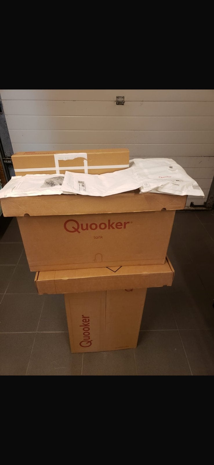 Robinet Quooker avec chaudière combi+b et cube, Enlèvement, Neuf