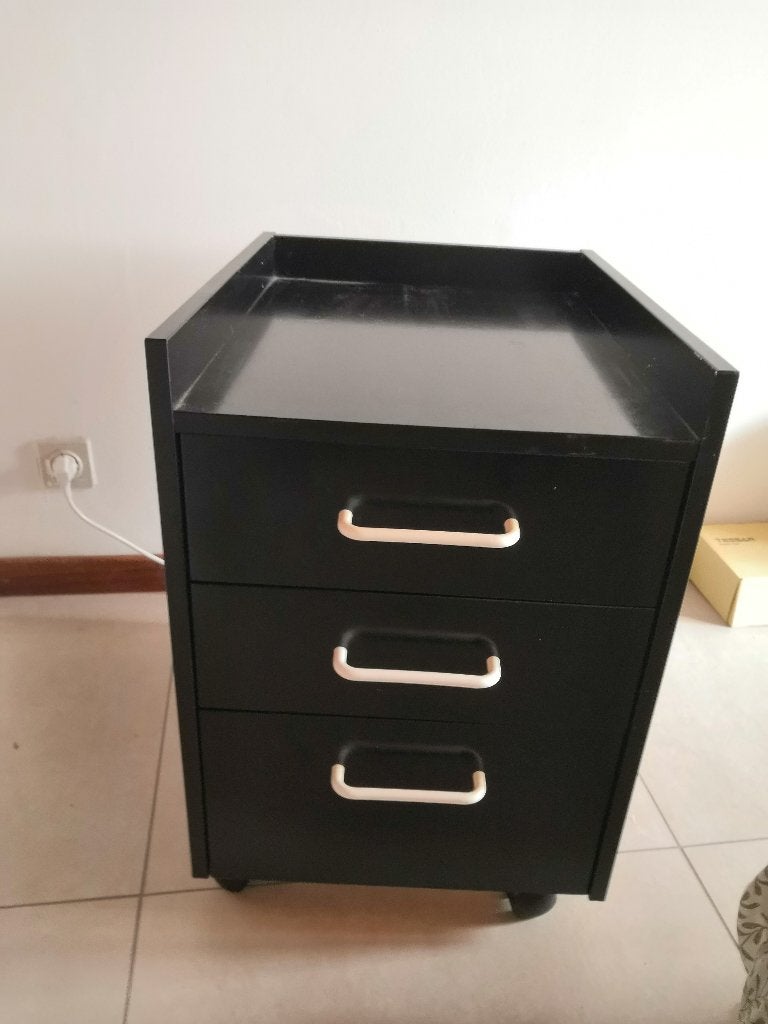 Caisson de bureau, Maison & Meubles, Avec roues, Classique, 50 cm, Utilisé