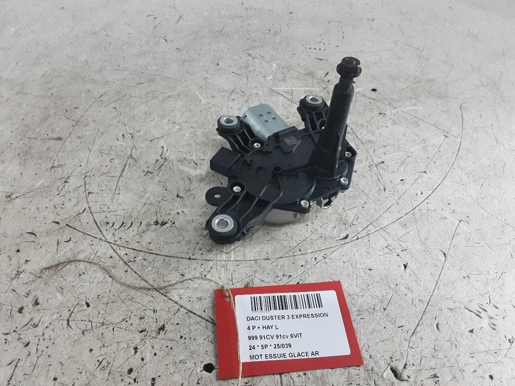 MOTEUR ESSUIE-GLACE ARRIÈRE Duster (DJF) (287109280R), Dacia, Mevr. I. Hauben, Utilisé, Rue de l'Espoir 34 34
4030  GRIVEGNÉE, BE
