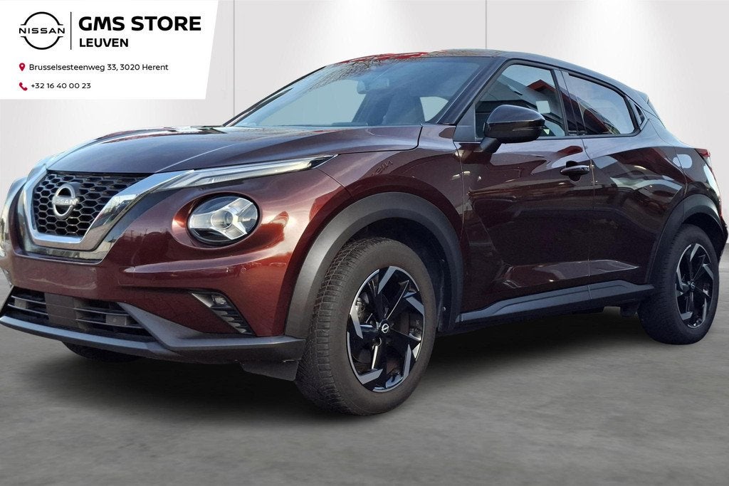 Nissan Juke N-connecta-Carplay-Cam-Airco-Gps, Voorwielaandrijving, Stof, 1257 kg, Automatische klimaatregeling