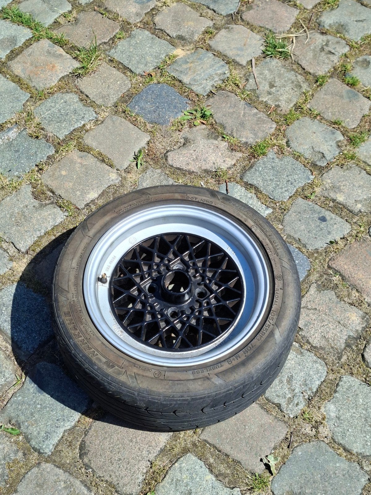 Velgen 13inch met band, Ophalen