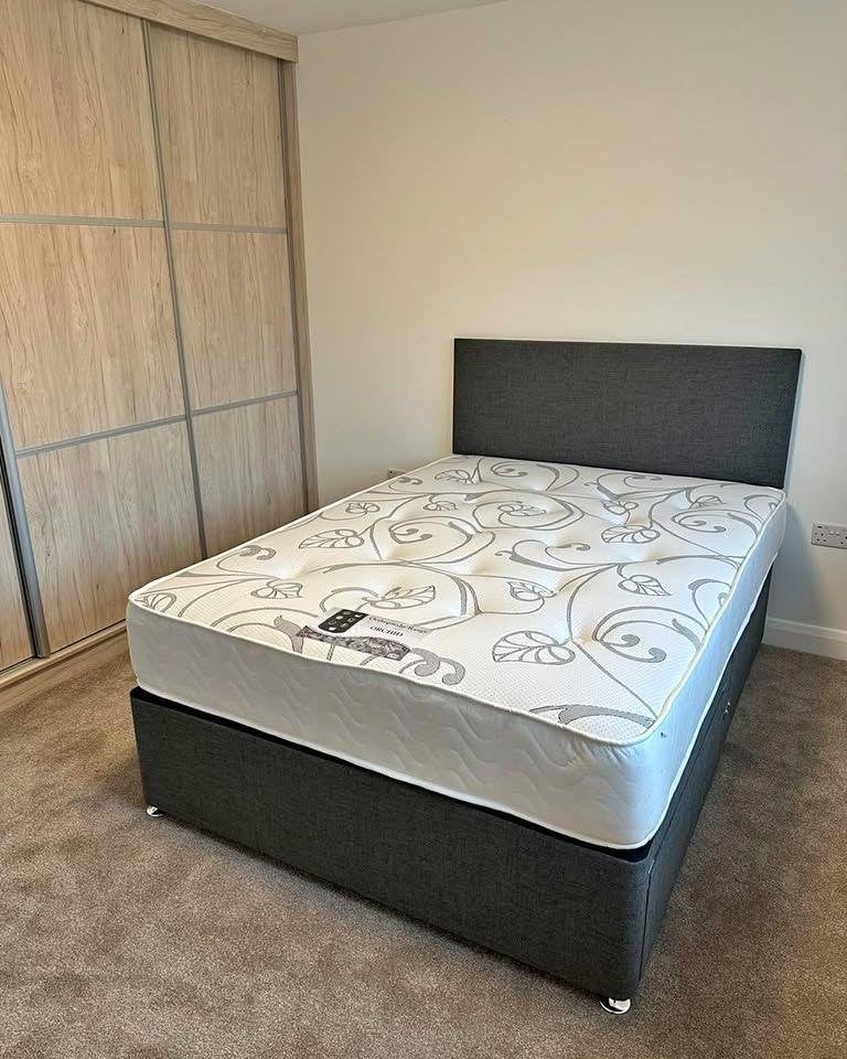 Lit + matelas complet - Toutes les couleurs et tailles, Envoi, Neuf, Deux personnes, Autres couleurs